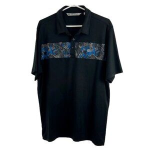 Travis Mathew Black Polo Shirt